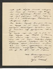 Nachlass Franz Steindachner, Brief von Eugen Dobiasch an Franz Steindachner (11.06.1908), Inv.Nr. 108.01, Seite 2